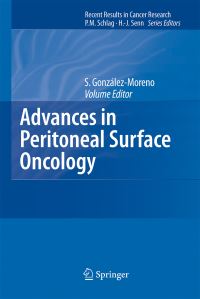 Book Cover for Advances in Peritoneal Surface Oncology by S GonzálezMoreno