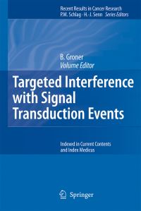 Book Cover for Targeted Interference With Signal Transduction Events by B Groner