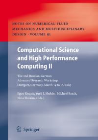 Book Cover for Computational Science and High Performance Computing II by Egon Krause, Yurii I Shokin, Nina Shokina