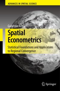 Book Cover for Spatial Econometrics by Giuseppe Arbia
