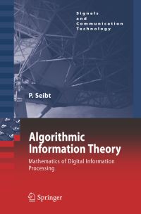 Book Cover for Algorithmic Information Theory by Peter Seibt