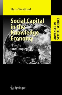 Book Cover for Social Capital in the Knowledge Economy by Hans Westlund