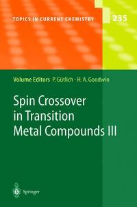 Book Cover for Spin Crossover in Transition Metal Compounds III by Philipp Gütlich, Harold A Goodwin