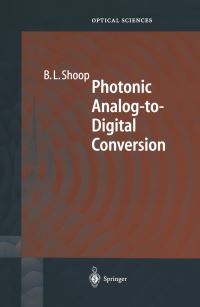 Book Cover for Photonic Analog-to-Digital Conversion by Barry L Shoop