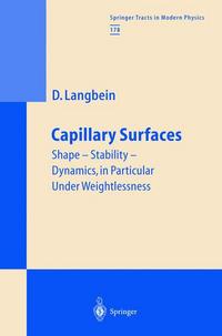 Book Cover for Capillary Surfaces by Dieter W Langbein