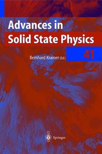 Book Cover for Advances in Solid State Physics. 41 by B Kramer