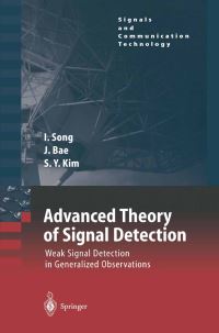 Book Cover for Advanced Theory of Signal Detection by Iickho Song, Jinsoo Bae, Sun Yong Kim