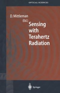 Book Cover for Sensing With Terahertz Radiation by Daniel Mittleman