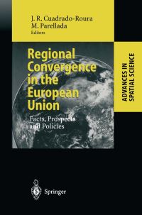 Book Cover for Regional Convergence in the European Union by Juan R Cuadrado Roura, Martí Parellada