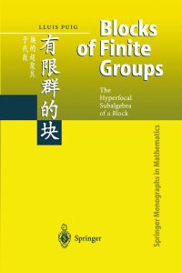 Book Cover for Blocks of Finite Groups by Lluis Puig