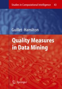 Book Cover for Quality Measures in Data Mining by Fabrice Guillet, Howard J Hamilton
