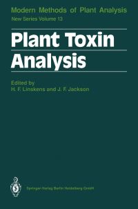 Book Cover for Plant Toxin Analysis by Hans F Linskens, John F Jackson