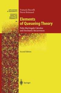 Book Cover for Elements of Queueing Theory by F Baccelli, Pierre Brémaud