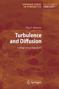 Book Cover for Turbulence and Diffusion by Oleg G Bakunin