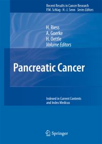 Book Cover for Pancreatic Cancer by H Riess, A Goerke, H Oettle