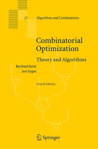 Book Cover for Combinatorial Optimization by B H Korte, Jens Vygen