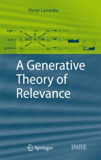 Book Cover for A Generative Theory of Relevance by Victor Lavrenko
