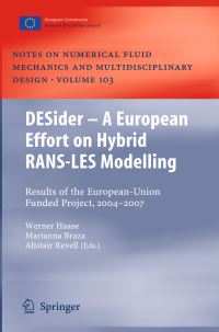 Book Cover for DESider - A European Effort on Hybrid RANS-LES Modelling by Werner Haase, Marianna Braza, Alistair Revell