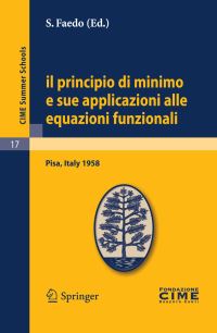 Book Cover for Il Principio Di Minimo E Sue Applicazioni Alle Equazioni Funzionali by S Faedo