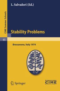 Book Cover for Stability Problems by CIME Summer School, Luigi Salvadori, Centro internazionale matematico estivo