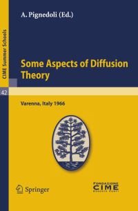 Book Cover for Some Aspects of Diffusion Theory by A Pignedoli
