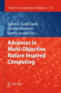 Book Cover for Advances in Multi-Objective Nature Inspired Computing by Carlos Coello Coello, Clarisse Dhaenens, Laetitia Jourdan