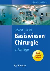 Book Cover for Basiswissen Chirurgie by Jörg Rüdiger Siewert, Robert Bernhard Brauer