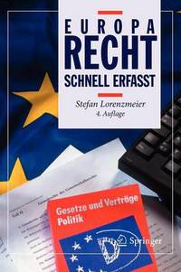 Book Cover for Europarecht - Schnell Erfasst by Stefan Lorenzmeier