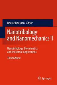 Book Cover for Nanotribology and Nanomechanics II by Bharat Bhushan