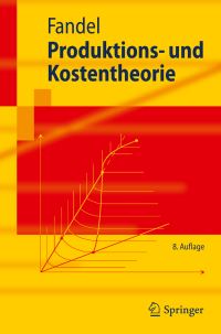 Book Cover for Produktions- Und Kostentheorie by Günter Fandel
