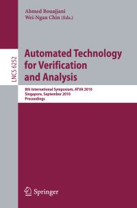 Book Cover for Automated Technology for Verification and Analysis Programming and Software Engineering by Ahmed Bouajjani, WeiNgan Chin