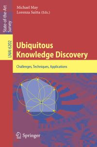 Book Cover for Ubiquitous Knowledge Discovery by Michael May, L Saitta