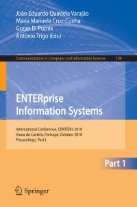 Book Cover for ENTERprise Information Systems, Part I by Joao Eduardo Quintela Varajao, Maria Manuela CruzCunha, Goran D Putnik, Antonio Trigo
