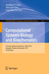 Book Cover for Computational Systems-Biology and Bioinformatics by Jonathan H Chan, YewSoon Ong, SungBae Cho