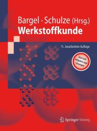 Book Cover for Werkstoffkunde by HansJürgen Bargel, Günter Schulze