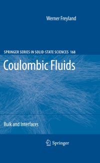 Book Cover for Coulombic Fluids by Werner Freyland