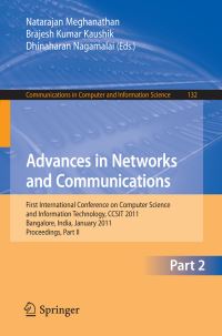 Book Cover for Advances in Networks and Communications by Natarajan Meghanathan, BK Kaushik, Dhinaharan Nagamalai