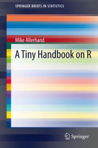 Book Cover for A Tiny Handbook of R by Mike Allerhand