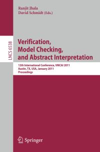 Book Cover for Verification, Model Checking and Abstract Interpretation by VMCAI 2011, Ranjit Jhala, David A Schmidt