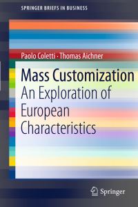 Book Cover for Mass Customization by Paolo Coletti, Thomas Aichner
