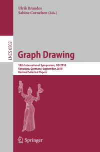 Book Cover for Graph Drawing by GD Symposium, Ulrik Brandes, Sabine Cornelsen