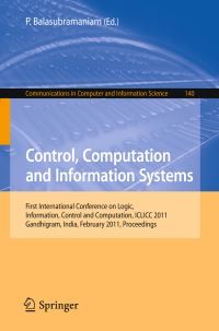 Book Cover for Control, Computation and Information Systems by P Balasubramaniam