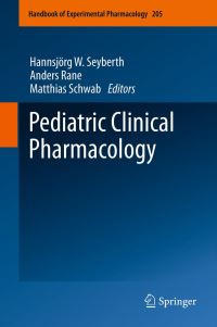 Book Cover for Pediatric Clinical Pharmacology by Hannsjörg W Seyberth, Anders Rane, M Schwab