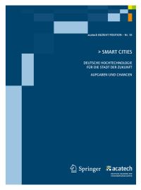 Book Cover for Smart Cities by acatech  Deutsche Akademie der Technikw
