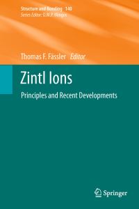 Book Cover for Zintl Ions by Thomas Fässler, G S Armatas