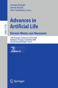 Book Cover for Advances in Artificial Life. Part 2 by ECAL 2009, György Kampis, István Karsai, Eörs Szathmáry