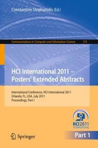 Book Cover for HCI International 2011 - Posters' Extended Abstracts Pts. 1 & 2 by International Conference on HumanComputer Interaction, Constantine Stephanidis