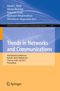 Book Cover for Trends in Network and Communications by David C Wyld, Michal Wozniak, Nabendu Chaki, Natarajan Meghanathan, Dhinaharan Nagamalai