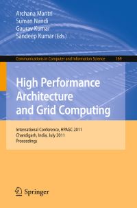 Book Cover for High Performance Architecture and Grid Computing by International Conference on High Performance Architecture and Grid Computing, Archana Mantri