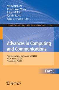 Book Cover for Advances in Computing and Communications Part III by ACC 2011, Ajith Abraham